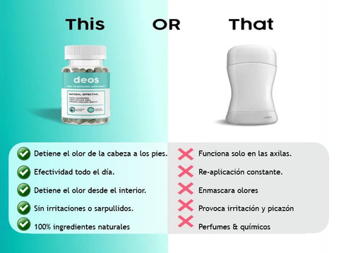 Image of DEOS - DESODORANTE INTERNO NATURAL